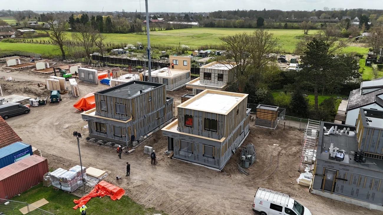 Landgoed het Caendorp in aanbouw, ontwerp door COAST Architecten Amsterdam 2026