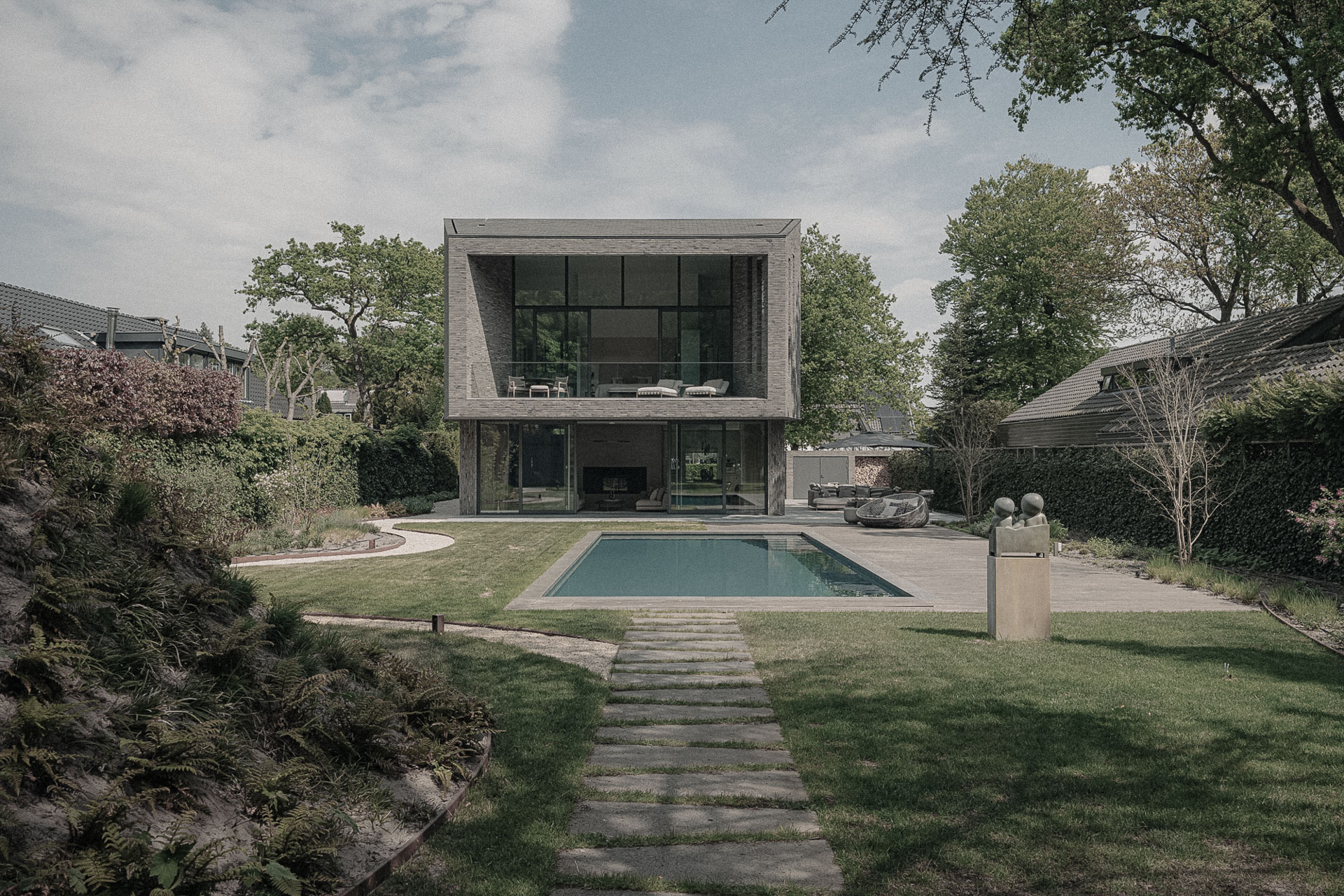 Exterieur villa Bergen NH — ontwerp COAST architecten Amsterdam