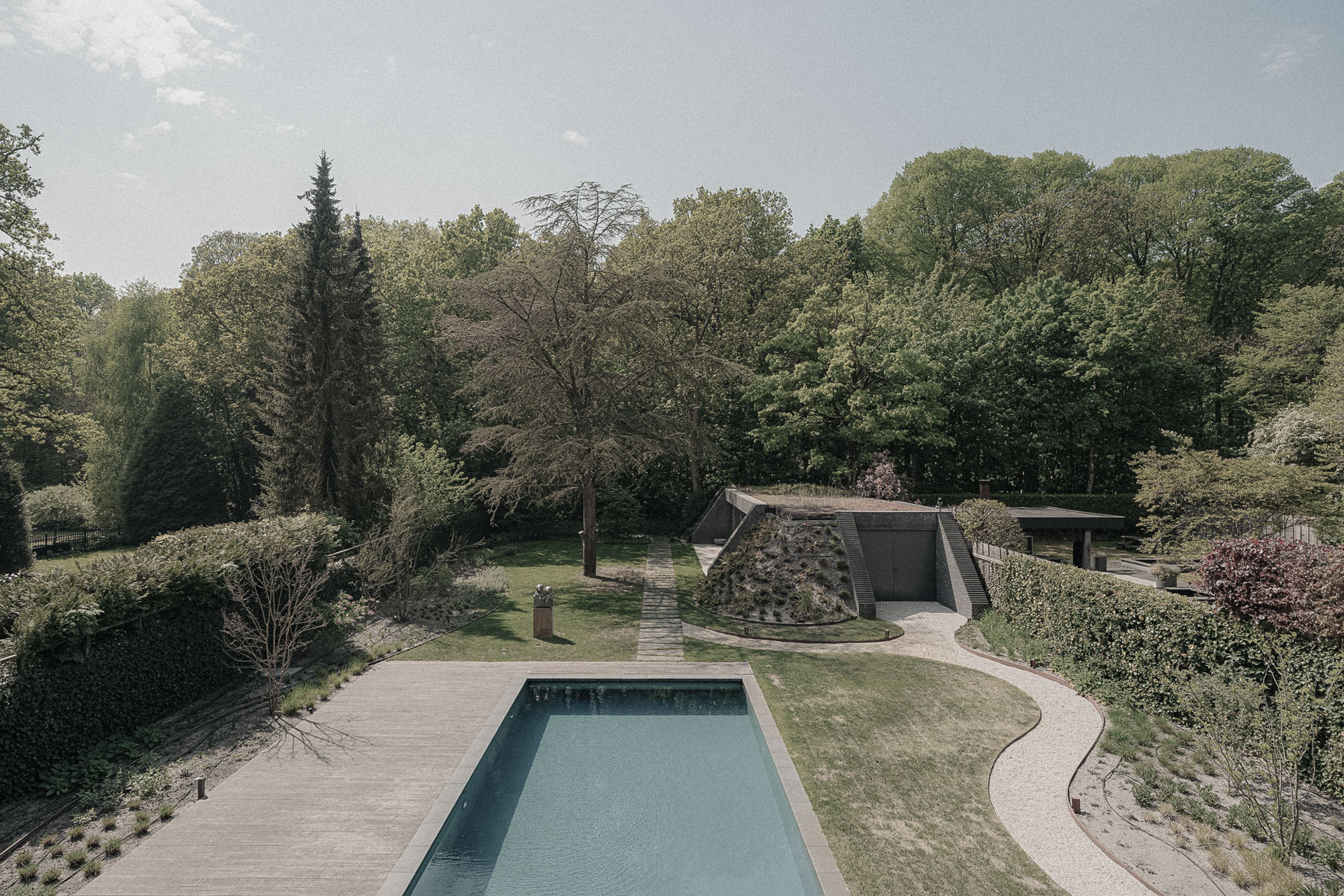 Exterieur villa Bergen NH — ontwerp COAST architecten Amsterdam