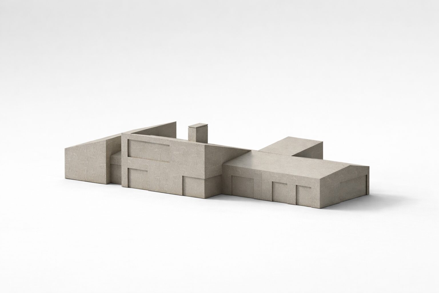COAST architecten – O Residence Bergen, exterieur model uit beton