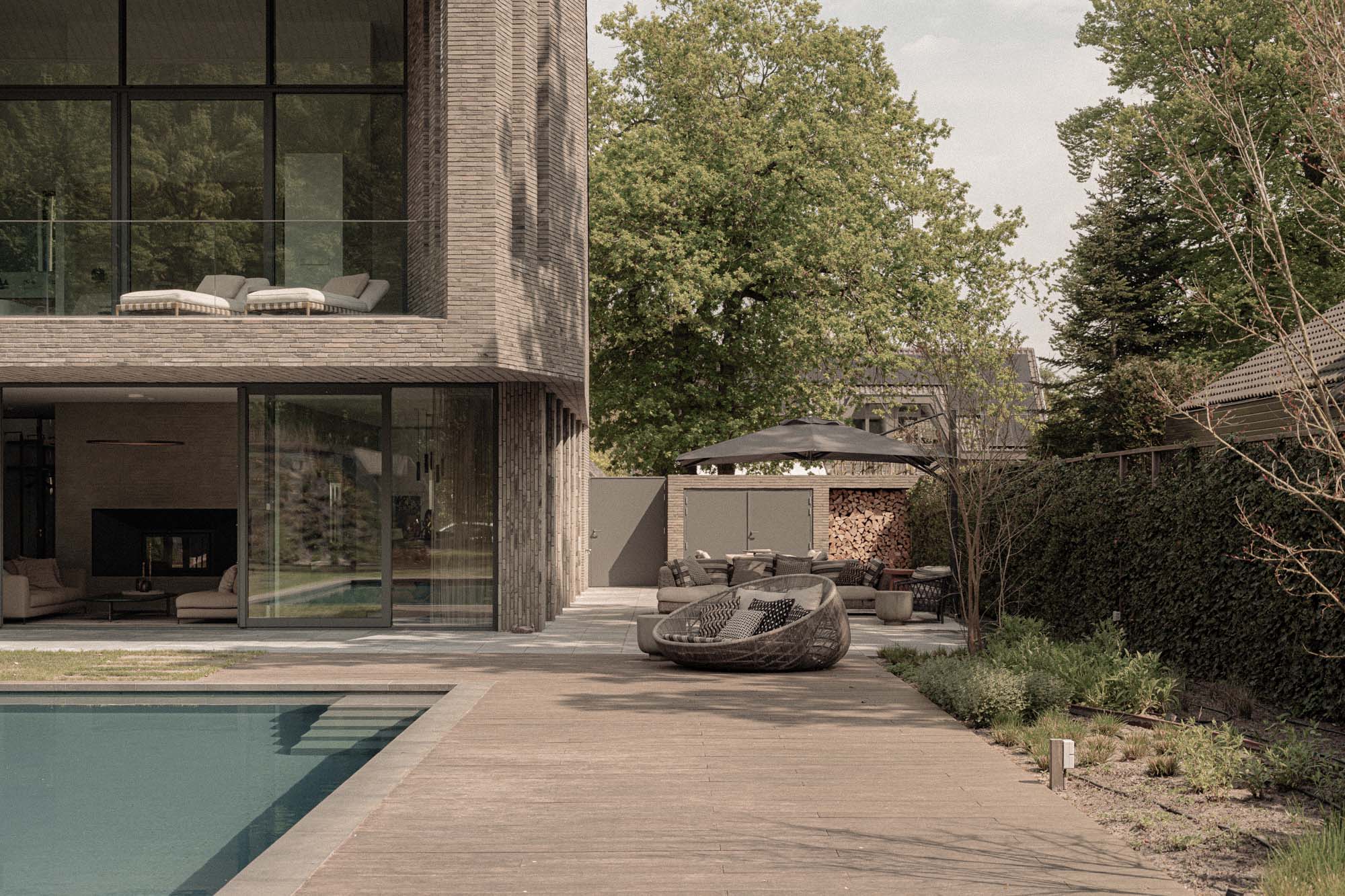 Exterieur villa Bergen NH — ontwerp COAST architecten Amsterdam